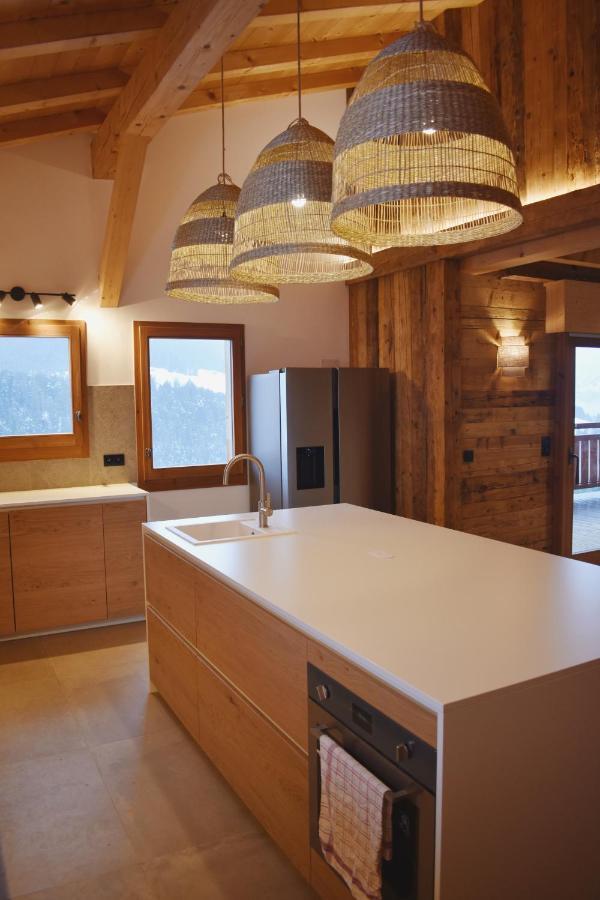 Chez Nonna - Charmant Demi-Chalet A La Montagne Notre-Dame-de-Bellecombe Kültér fotó