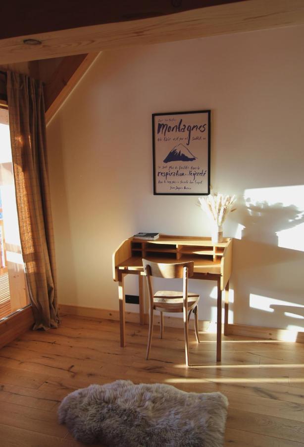 Chez Nonna - Charmant Demi-Chalet A La Montagne Notre-Dame-de-Bellecombe Kültér fotó