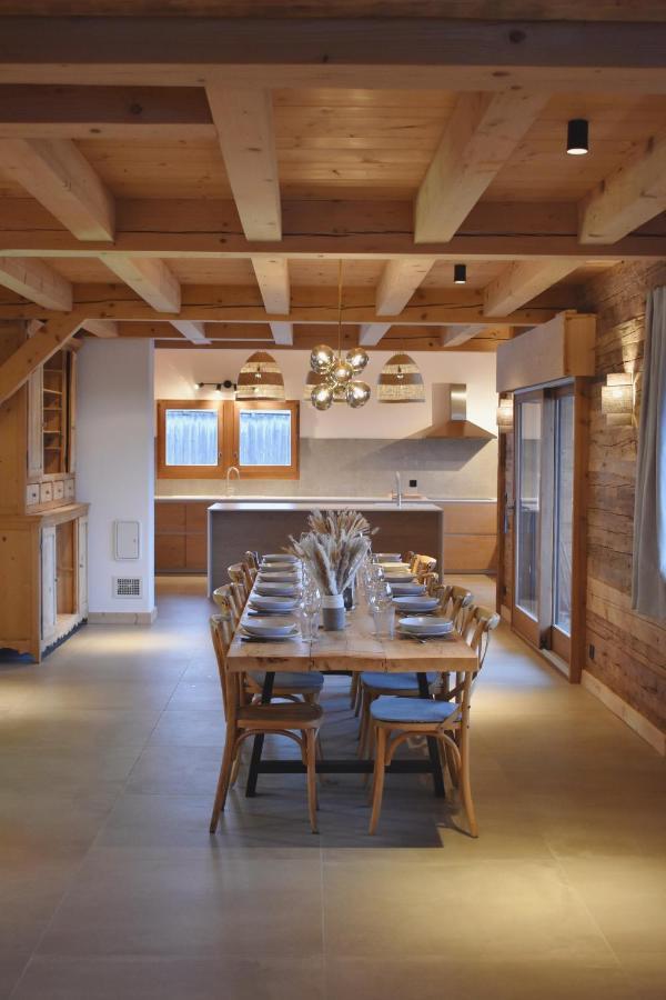 Chez Nonna - Charmant Demi-Chalet A La Montagne Notre-Dame-de-Bellecombe Kültér fotó
